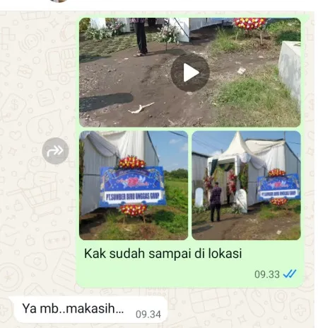Pengiriman Karangan Bunga Pematang Kragilan